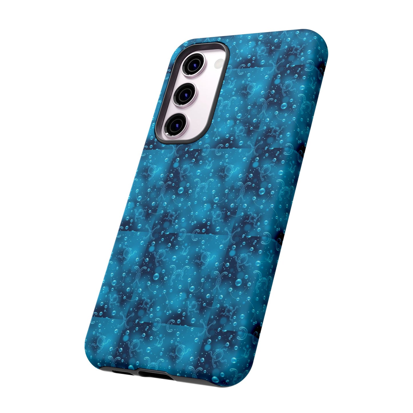 Tough Cases, Aquarius, Zodiac v3, Bubble Pattern