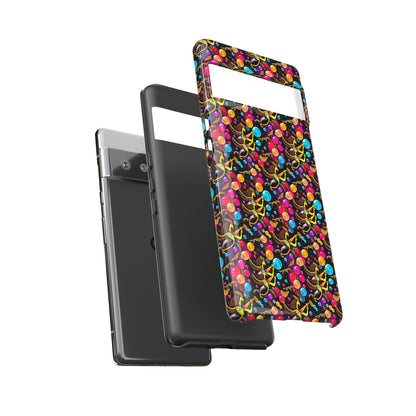 Tough Cases, Sagittarius, Zodiac v1, Bubble Pattern