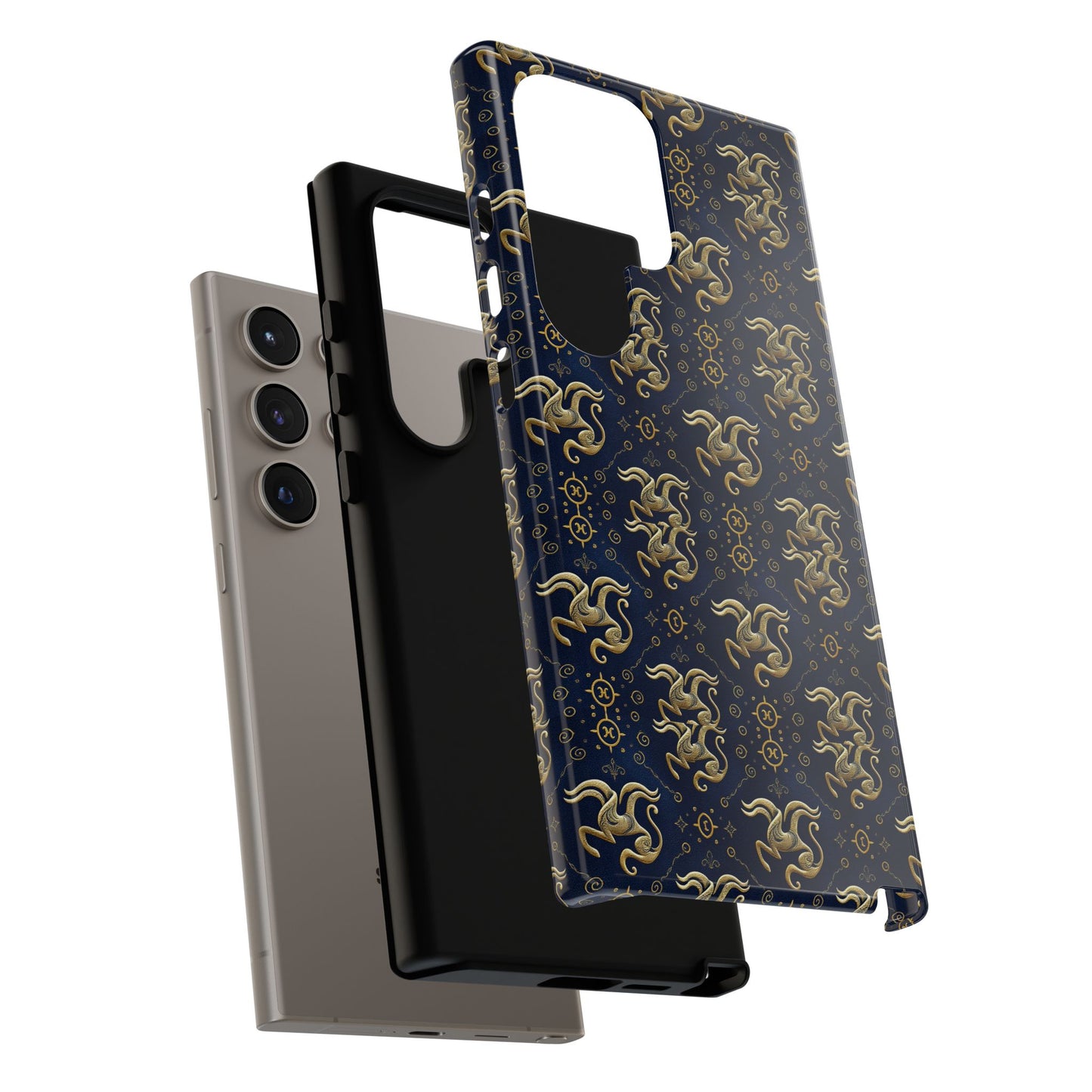 Tough Cases, Aquarius, Zodiac v2, Metal Pattern