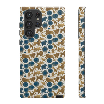 Tough Cases, Leo, Zodiac v2, Metal Pattern