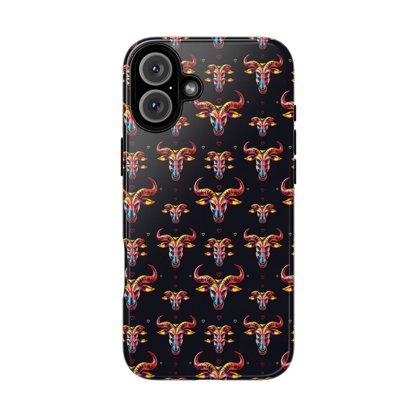 Tough Cases, Taurus, Zodiac, Metal Pattern