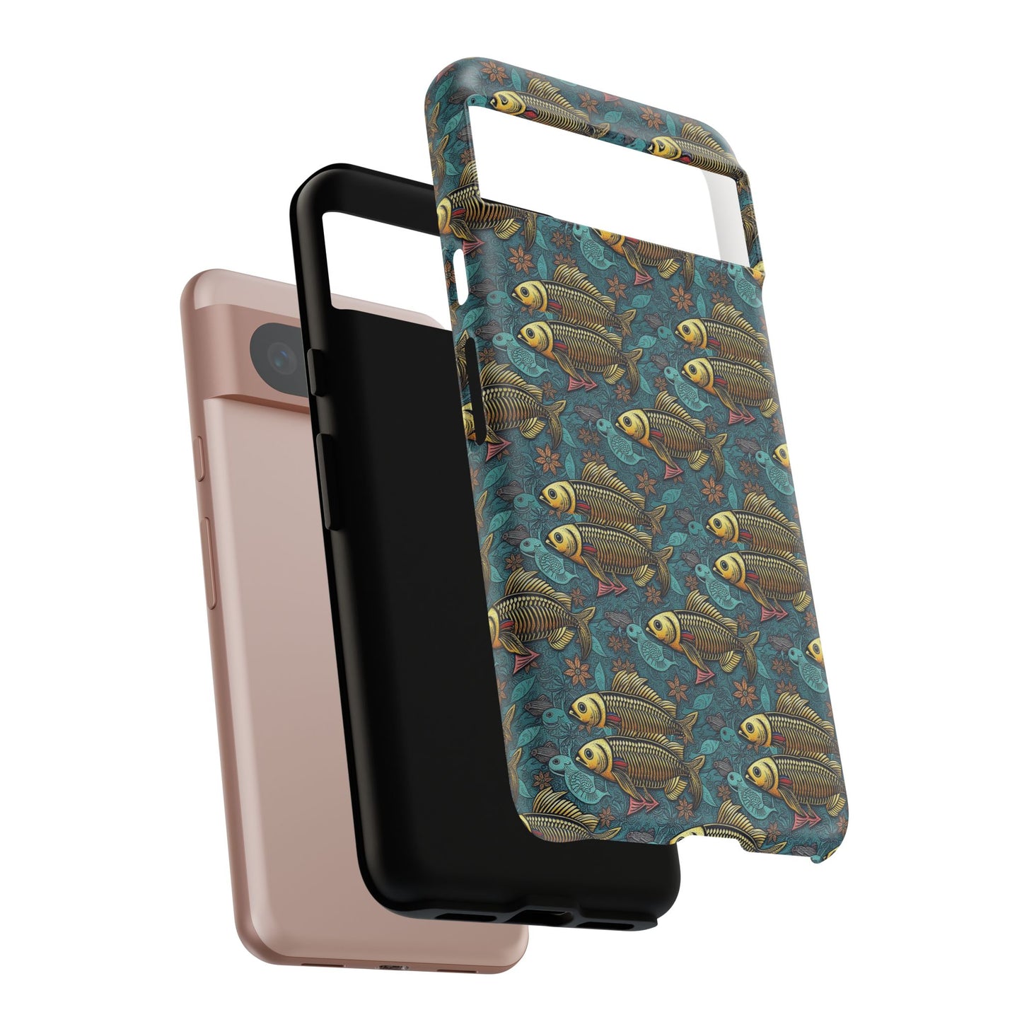 Tough Cases, Pisces, Zodiac v1, Metal Pattern
