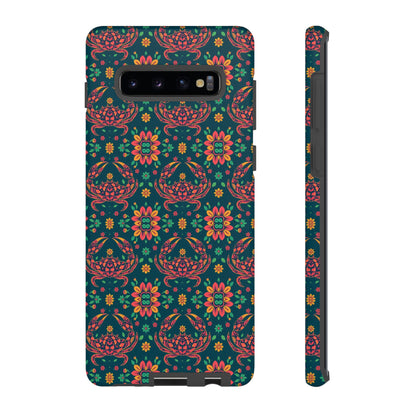 Tough Cases, Cancer, Zodiac v4, Flower Pattern