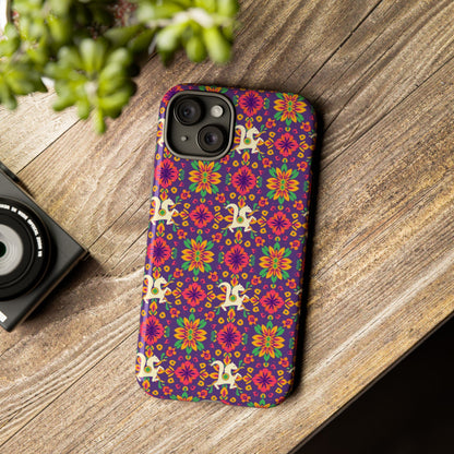 Tough Cases, Aquarius, Zodiac v1, Flower Pattern