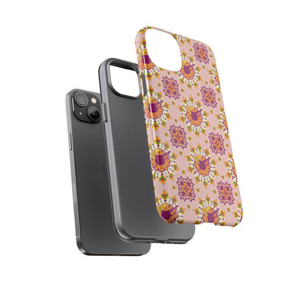 Tough Cases, Sagittarius, Zodiac v4, Flower Pattern
