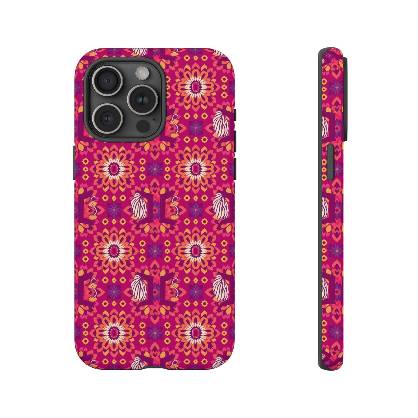 Tough Cases, Gemini, Zodiac v1, Flower Pattern