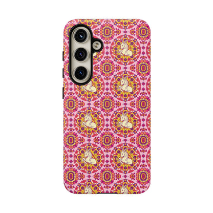 Tough Cases, Capricorn, Zodiac v4, Flower Pattern