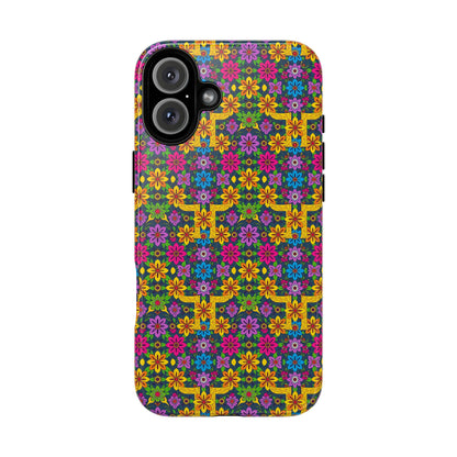 Tough Cases, Gemini, Zodiac v3, Flower Pattern