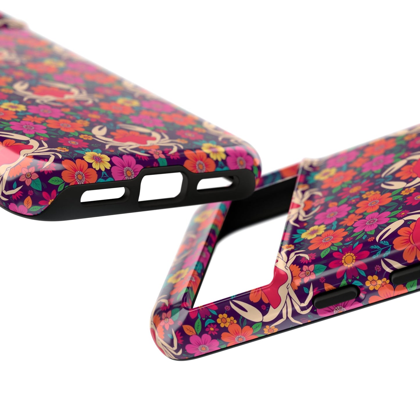 Tough Cases, Cancer, Zodiac v1, Flower Pattern