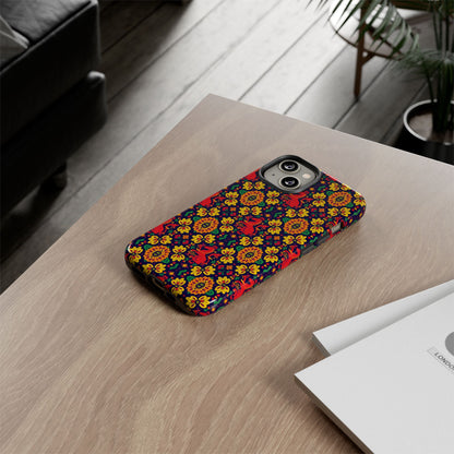 Tough Cases, Virgo, Zodiac v2, Flower Pattern