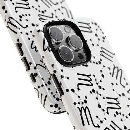 Tough Cases with the Scorpio Zodiac sign for iPhone, Samsung Galaxy, and Google Pixel devices