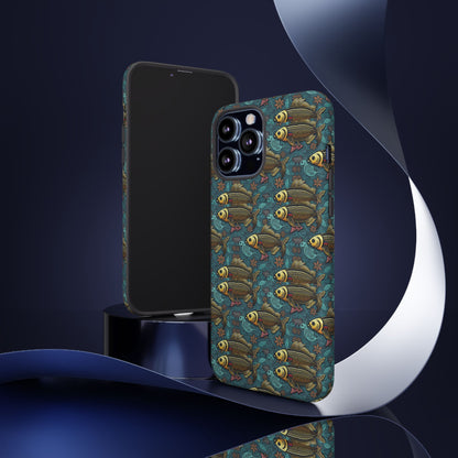 Tough Cases, Pisces, Zodiac v1, Metal Pattern