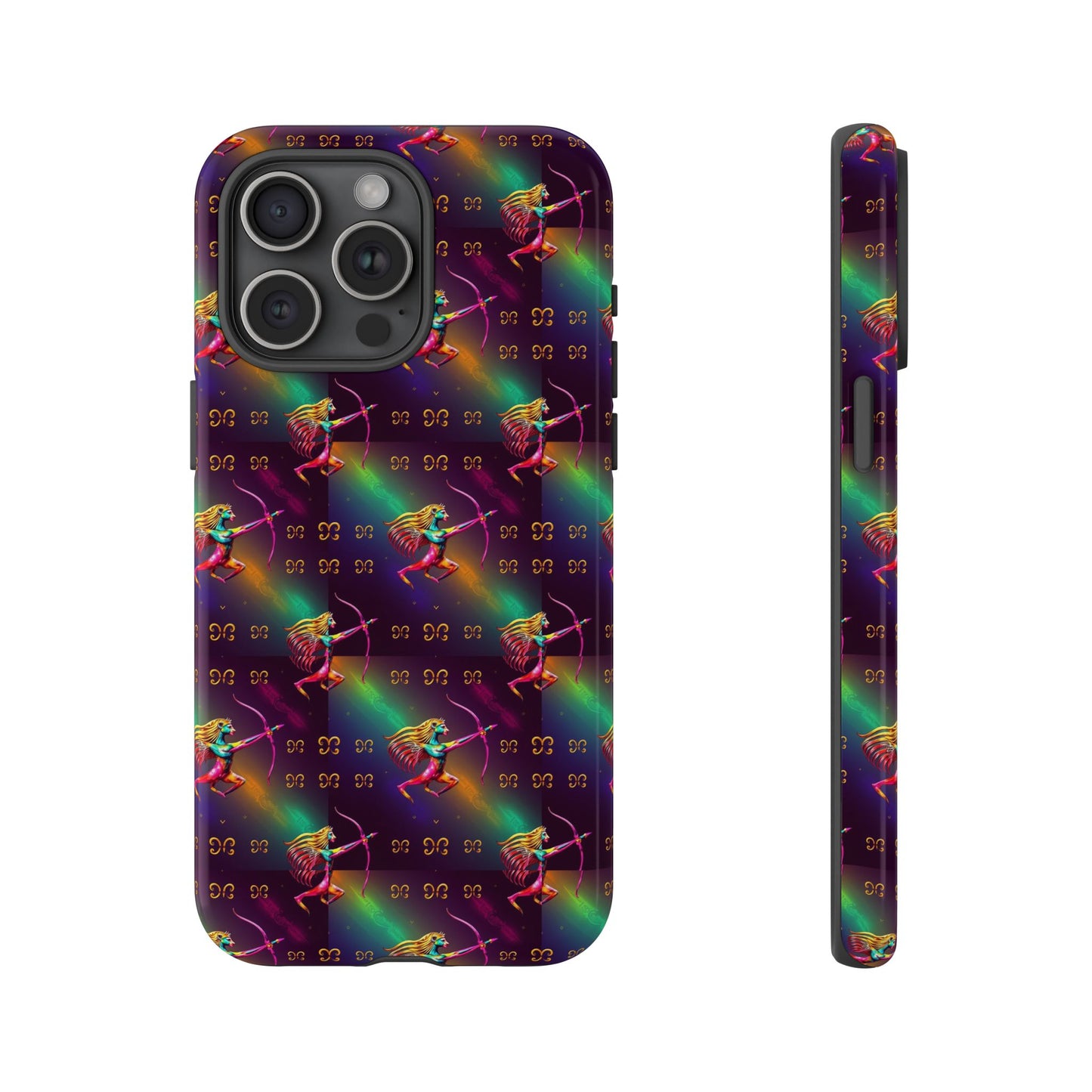 Tough Cases, Sagittarius, Zodiac v1, Metal Pattern
