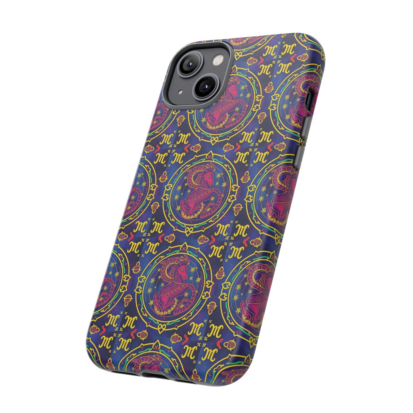 Tough Cases, Capricorn, Zodiac, Metal Pattern