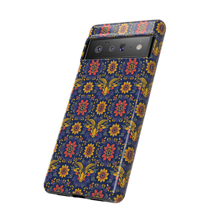 Tough Cases, Taurus, Zodiac v3, Flower Pattern