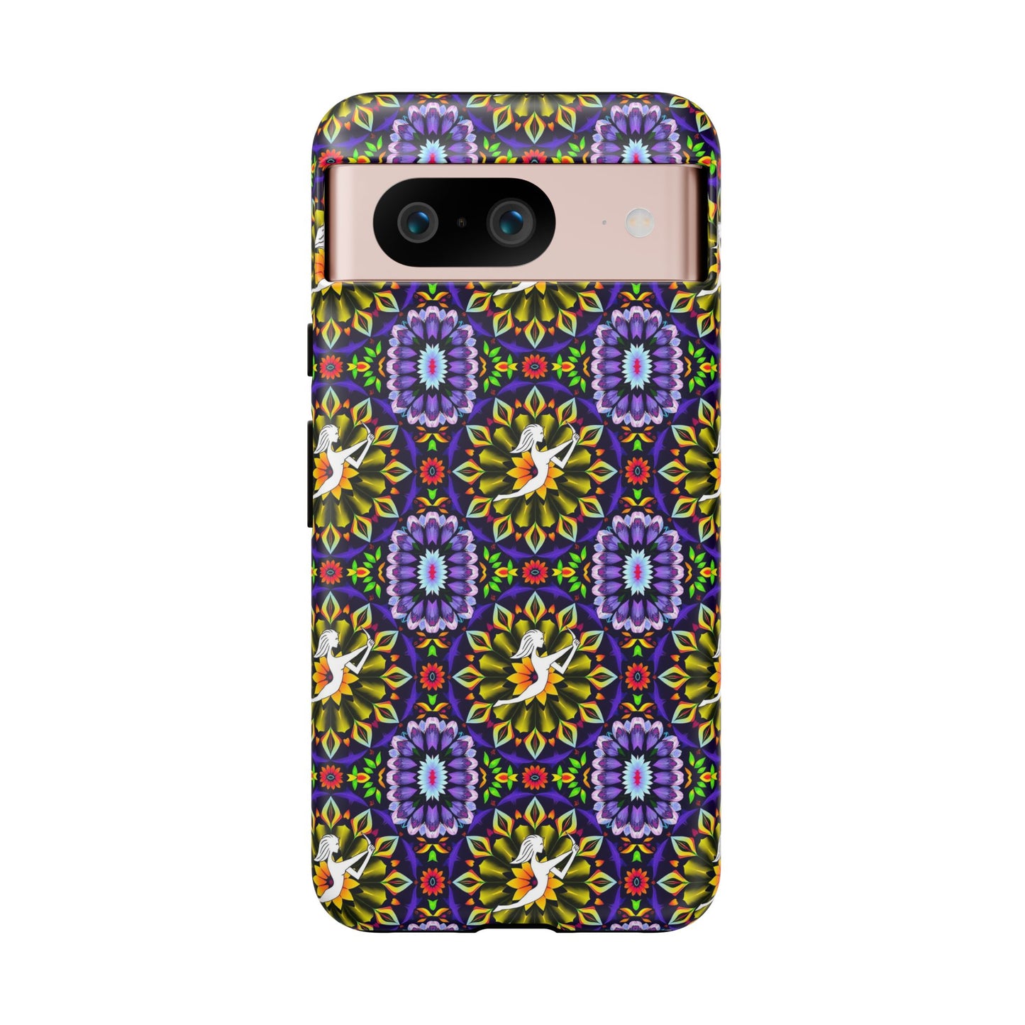 Tough Cases, Sagittarius, Zodiac v1, Flower Pattern