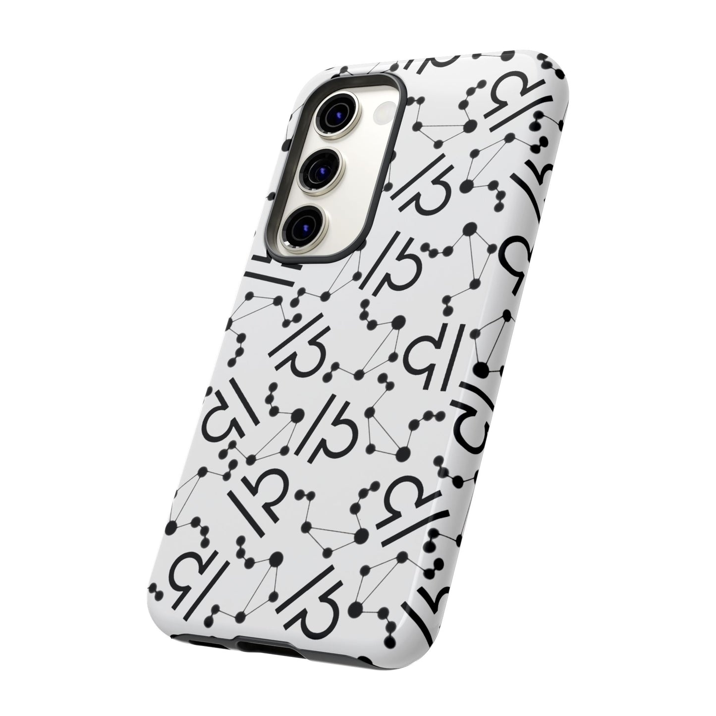 Tough Cases with the Libra Zodiac sign for iPhone, Samsung Galaxy, and Google Pixel devices