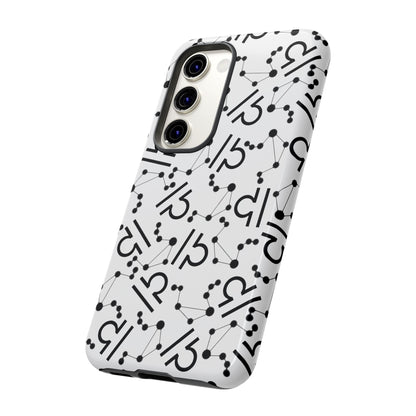 Tough Cases with the Libra Zodiac sign for iPhone, Samsung Galaxy, and Google Pixel devices