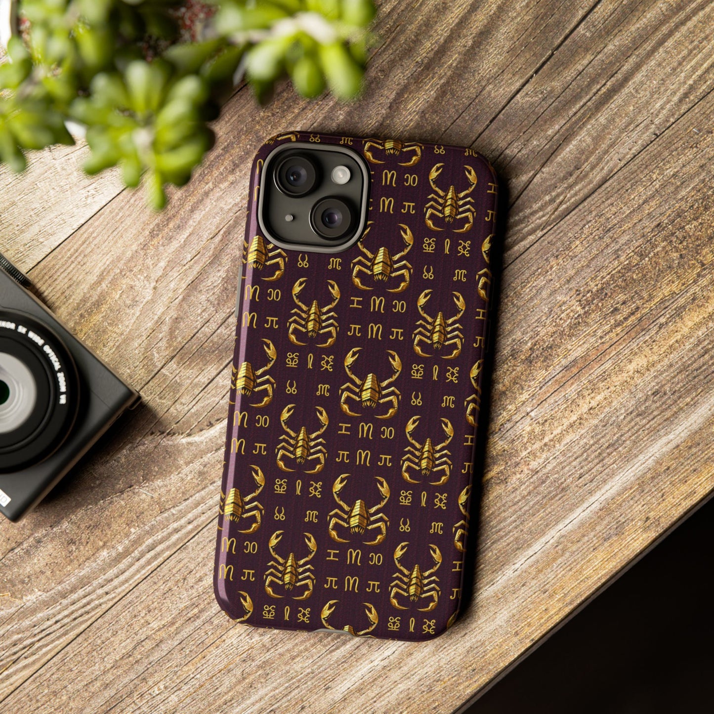 Tough Cases, Scorpio, Zodiac v2, Metal Pattern