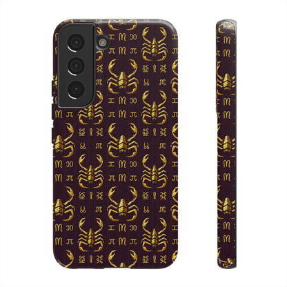 Tough Cases, Scorpio, Zodiac v2, Metal Pattern