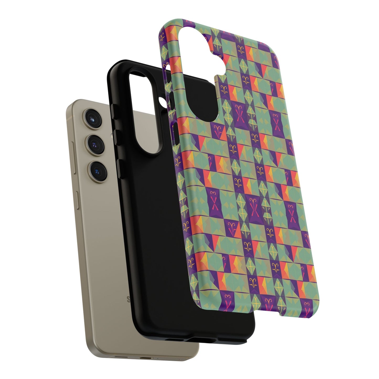 Tough Cases, Aquarius, Zodiac v2, Shape Pattern