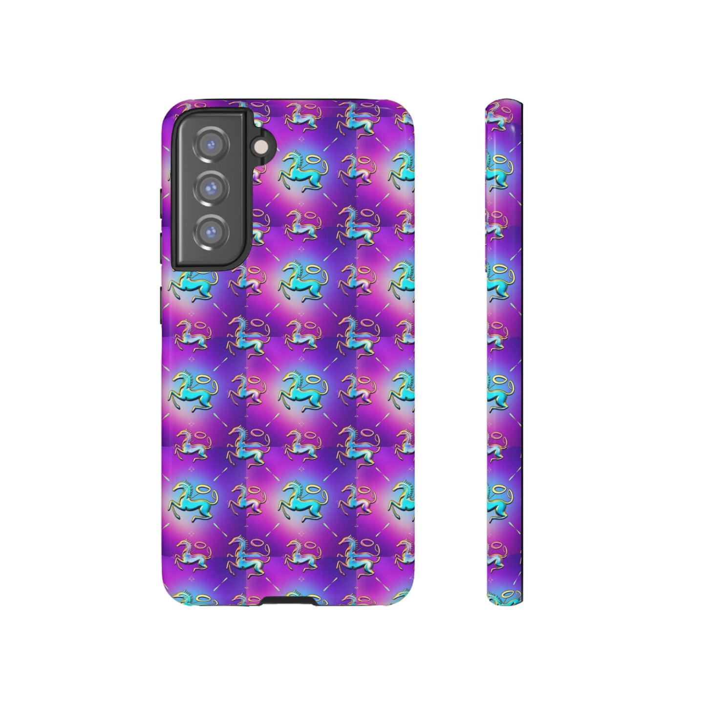 Tough Cases, Aquarius, Zodiac, Metal Pattern