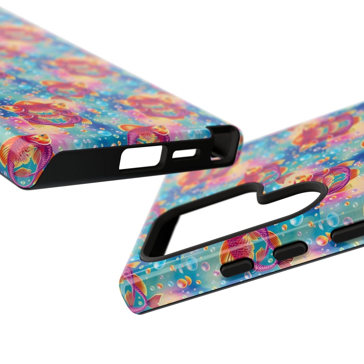 Tough Cases, Pisces, Zodiac v1, Bubble Pattern