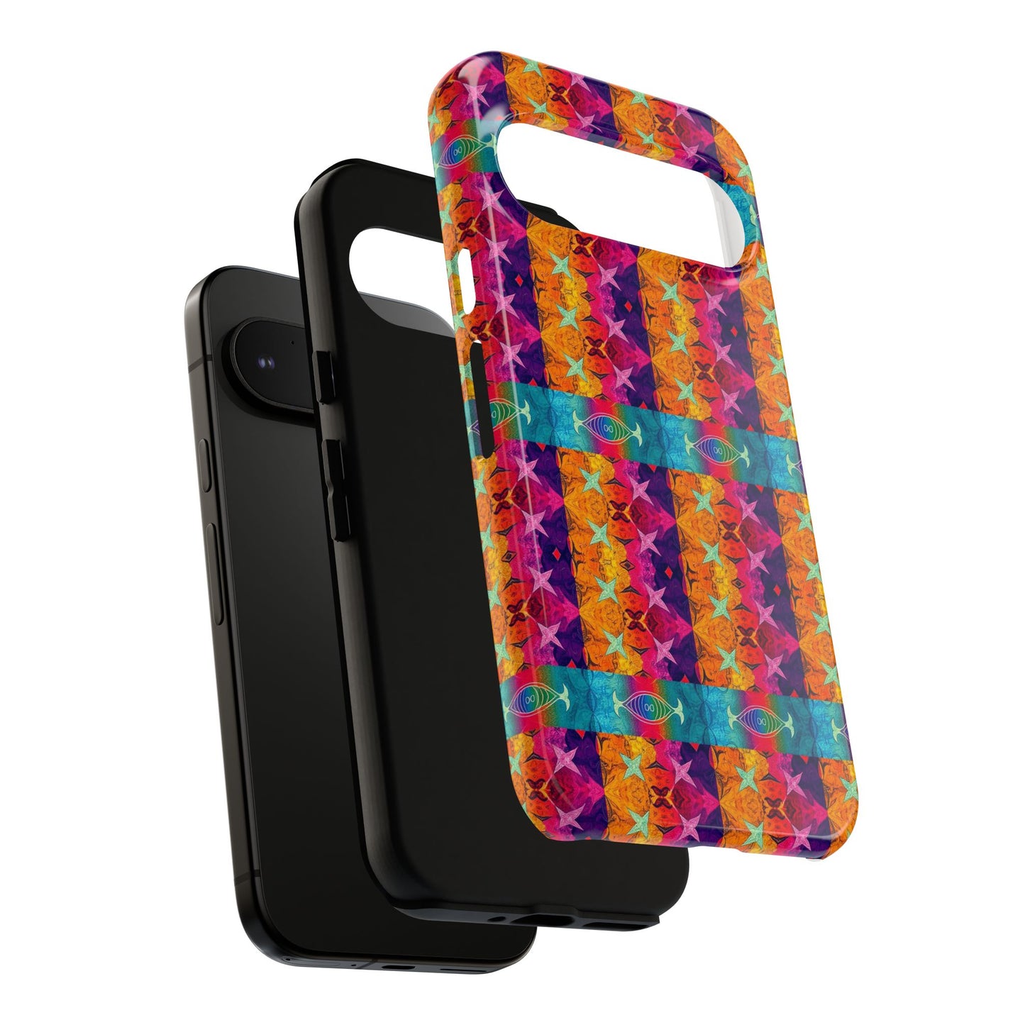 Tough Cases, Pisces, Zodiac v1, Shape Pattern