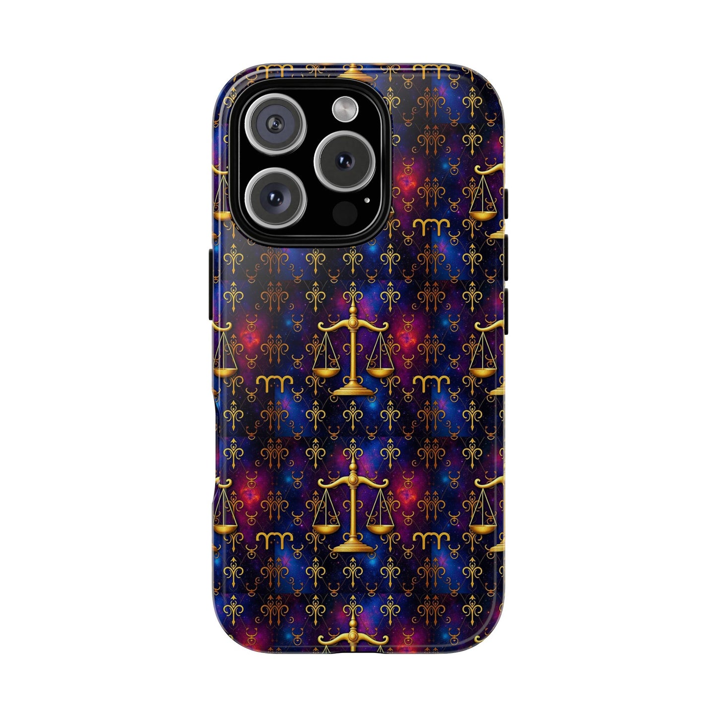 Tough Cases, Libra, Zodiac v2, Metal Pattern