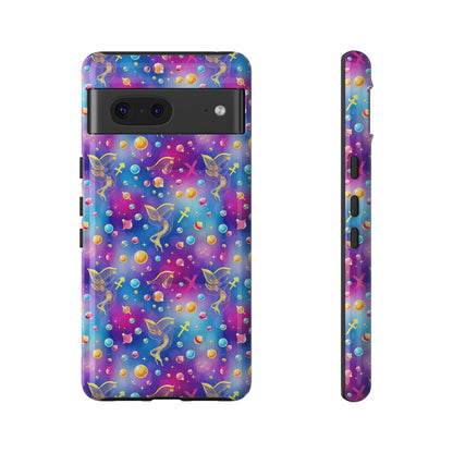 Tough Cases, Sagittarius, Zodiac v3, Bubble Pattern