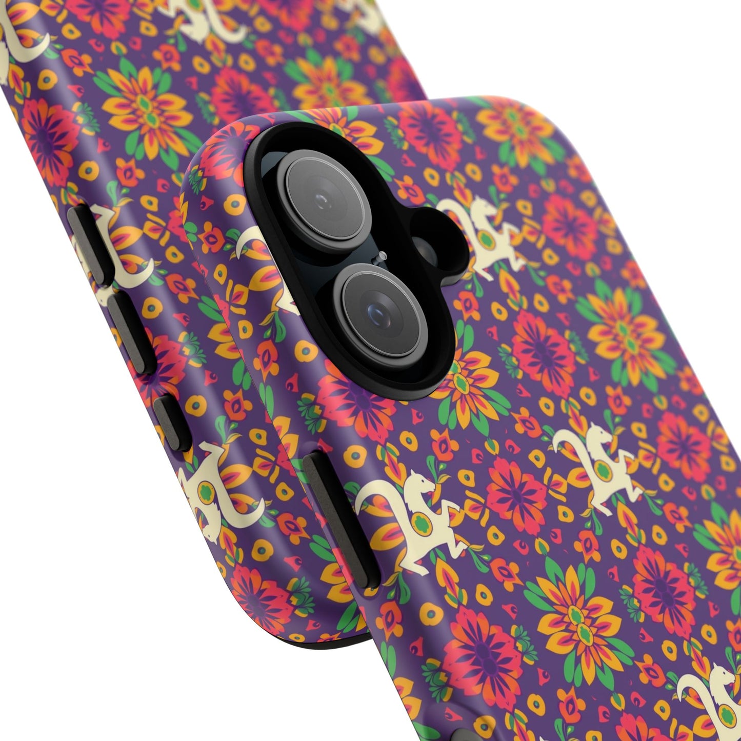 Tough Cases, Aquarius, Zodiac v1, Flower Pattern
