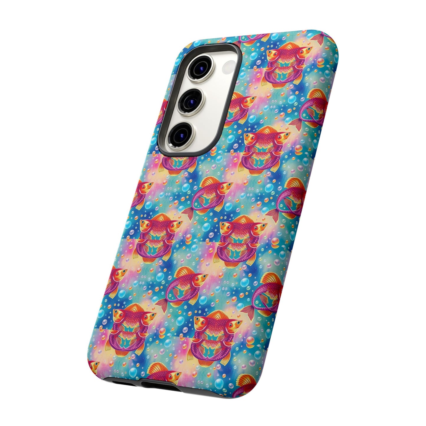 Tough Cases, Pisces, Zodiac v1, Bubble Pattern