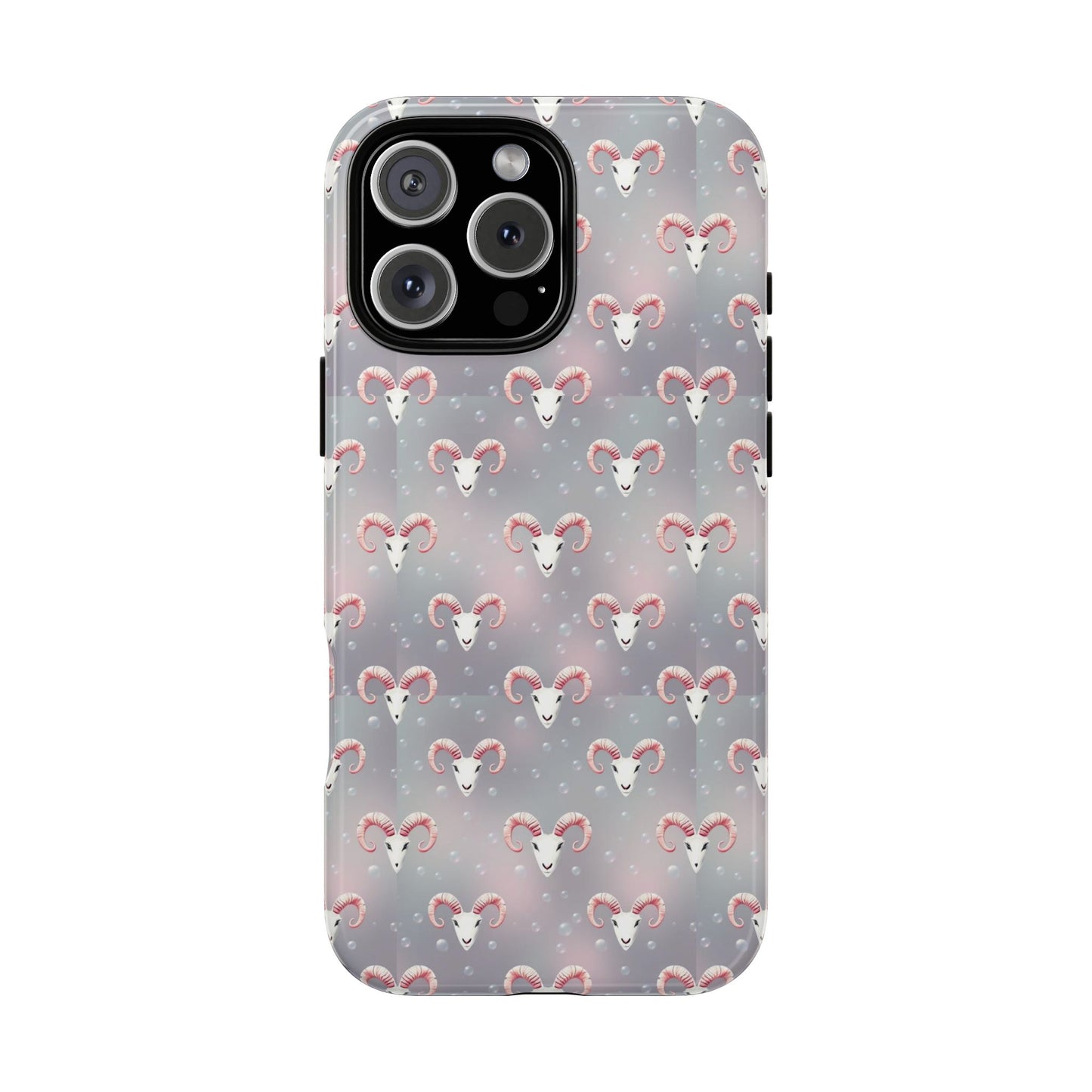 Tough Cases, Aries, Zodiac v2, Bubble Pattern