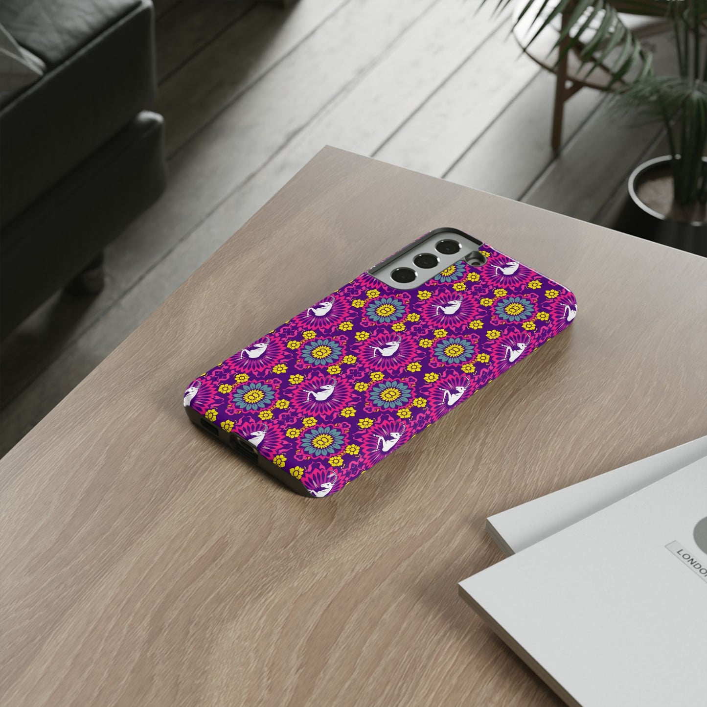 Tough Cases, Capricorn, Zodiac, Flower Pattern