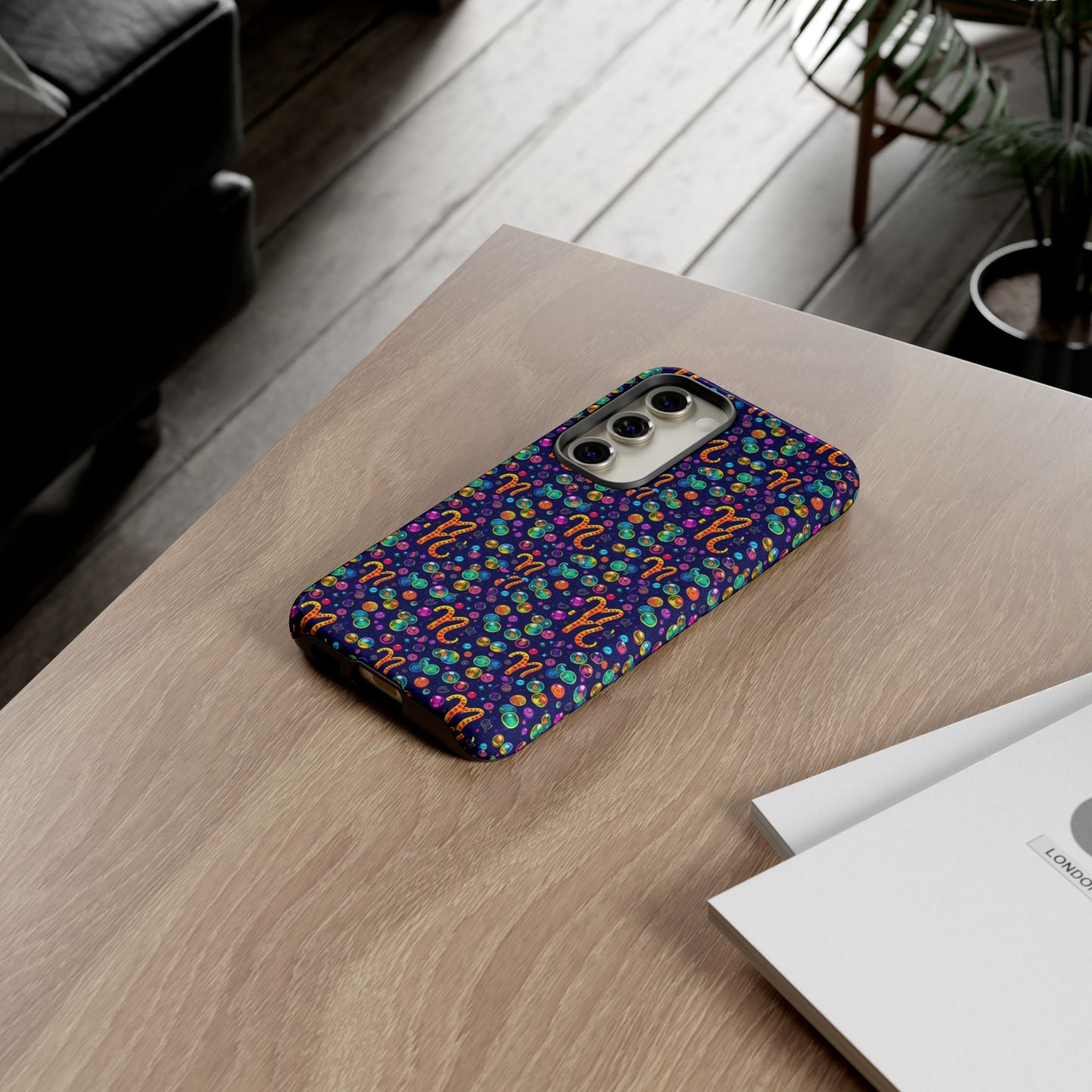 Tough Cases, Aquarius, Zodiac, Bubble Pattern