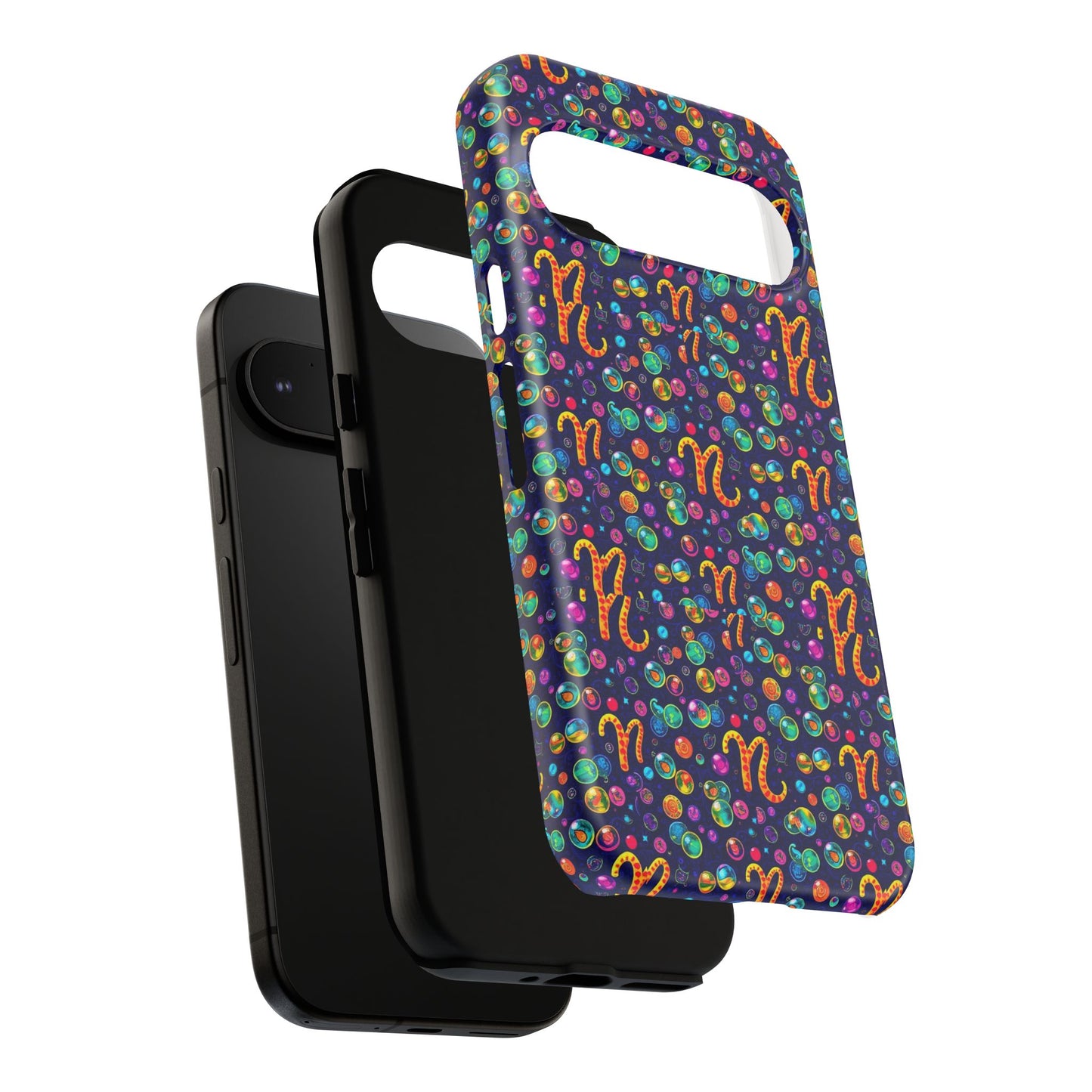 Tough Cases, Aquarius, Zodiac, Bubble Pattern