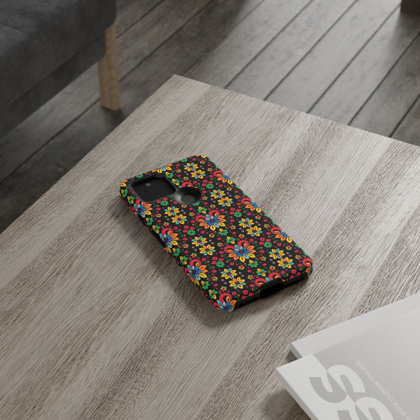 Tough Cases, Aries, Zodiac v2, Flower Pattern