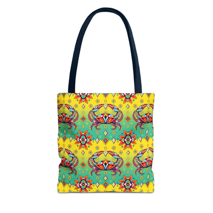 Tote Bag (AOP), Cancer, Zodiac, Jewel Pattern