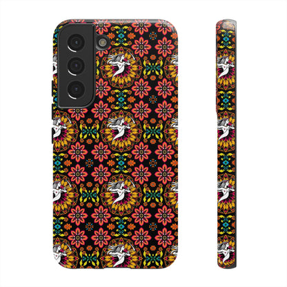 Tough Cases, Sagittarius, Zodiac v2, Flower Pattern