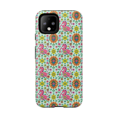 Tough Cases, Aquarius, Zodiac, Flower Pattern
