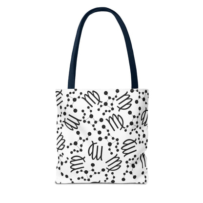 Tote Bag Virgo Zodiac sign AOP