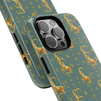 Tough Cases, Capricorn, Zodiac v1, Metal Pattern