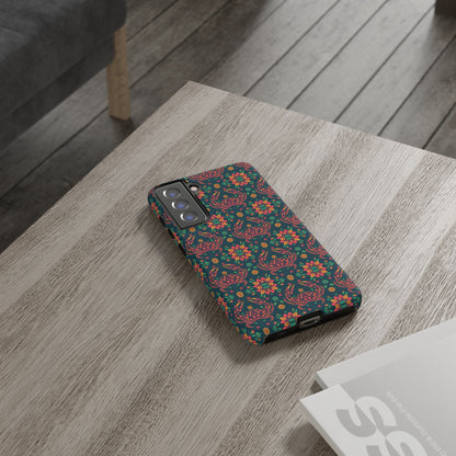 Tough Cases, Cancer, Zodiac v4, Flower Pattern
