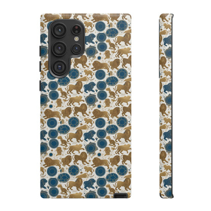 Tough Cases, Leo, Zodiac v2, Metal Pattern