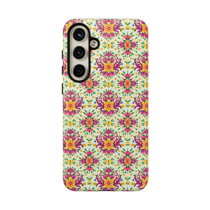Tough Cases, Cancer, Zodiac v3, Flower Pattern