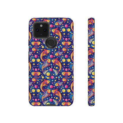 Tough Cases, Pisces, Zodiac, Bubble Pattern