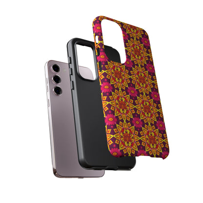 Tough Cases, Scorpio, Zodiac v1, Flower Pattern
