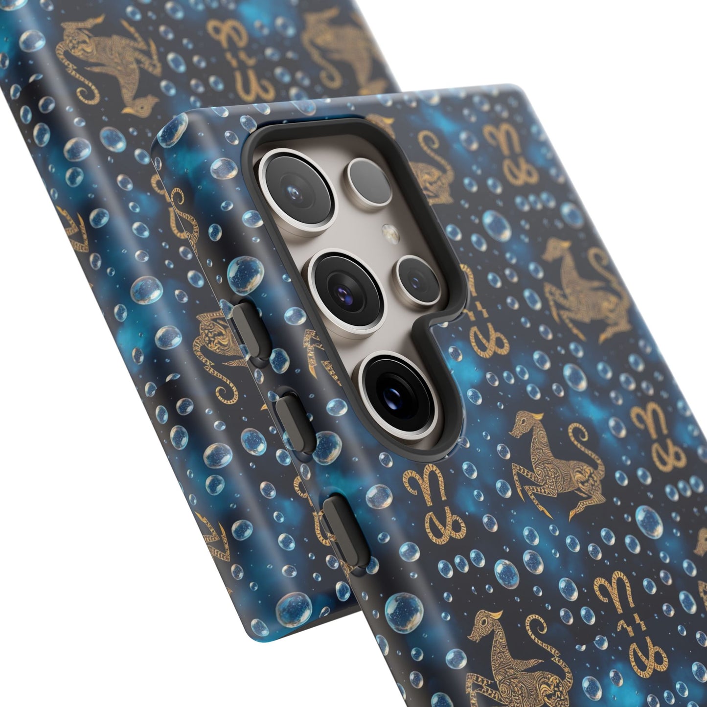 Tough Cases, Capricorn, Zodiac, Bubble Pattern