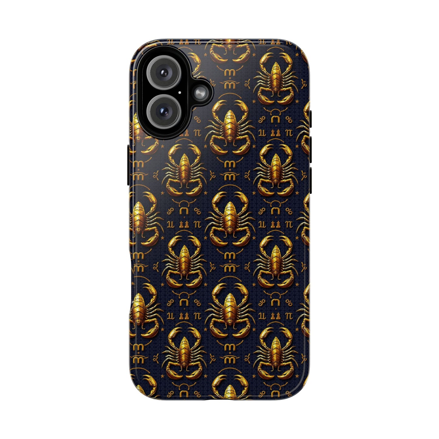 Tough Cases, Scorpio, Zodiac, Metal Pattern