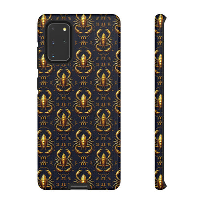Tough Cases, Scorpio, Zodiac, Metal Pattern